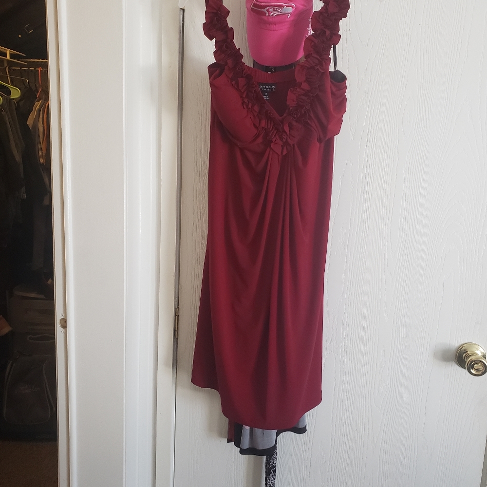 Red dress